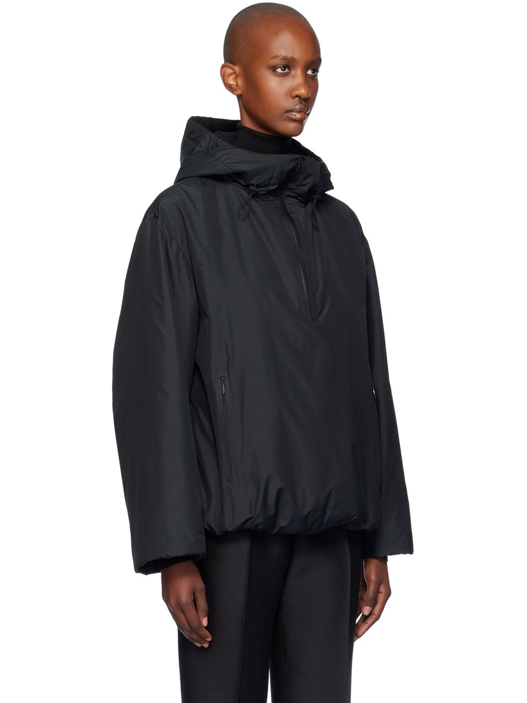 Black Althena Down Jacket - 2