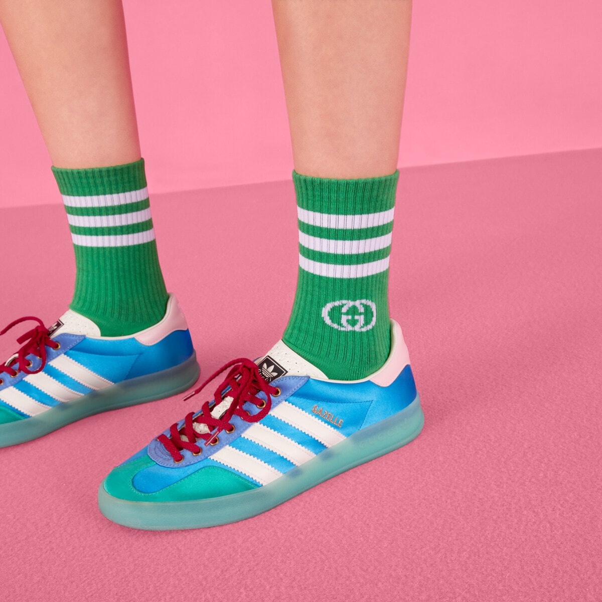 adidas x Gucci ankle socks - 4