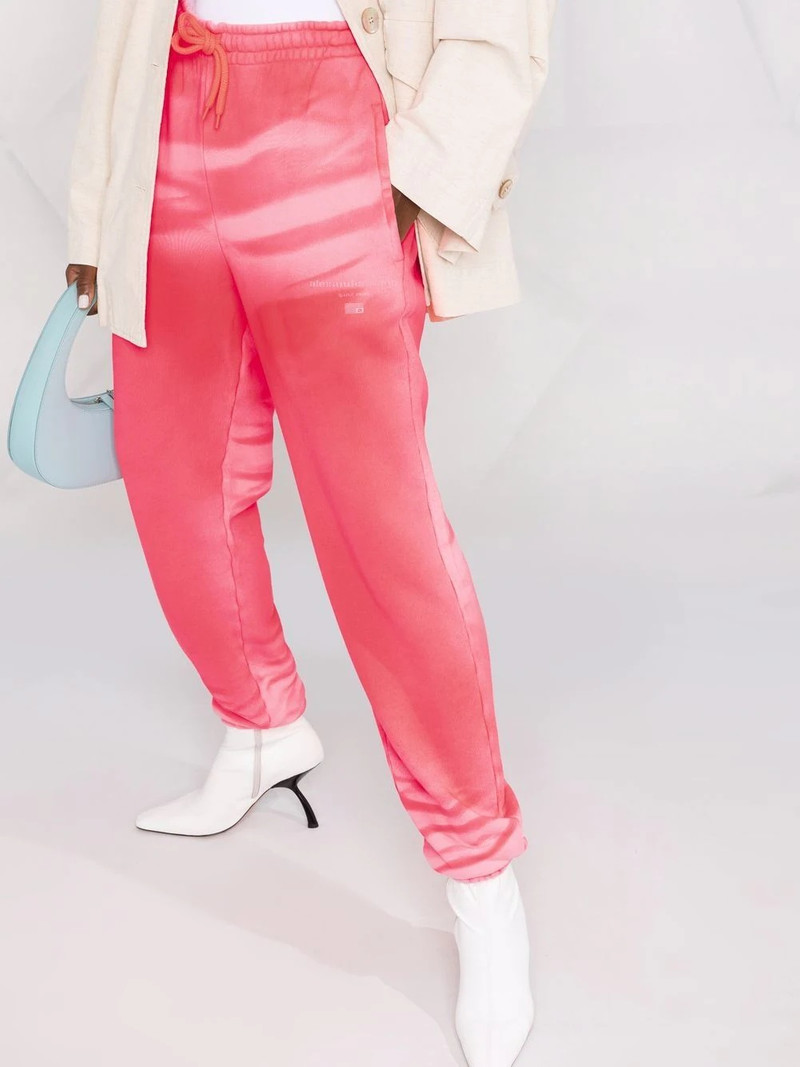 garment-dyed lounge track trousers 3