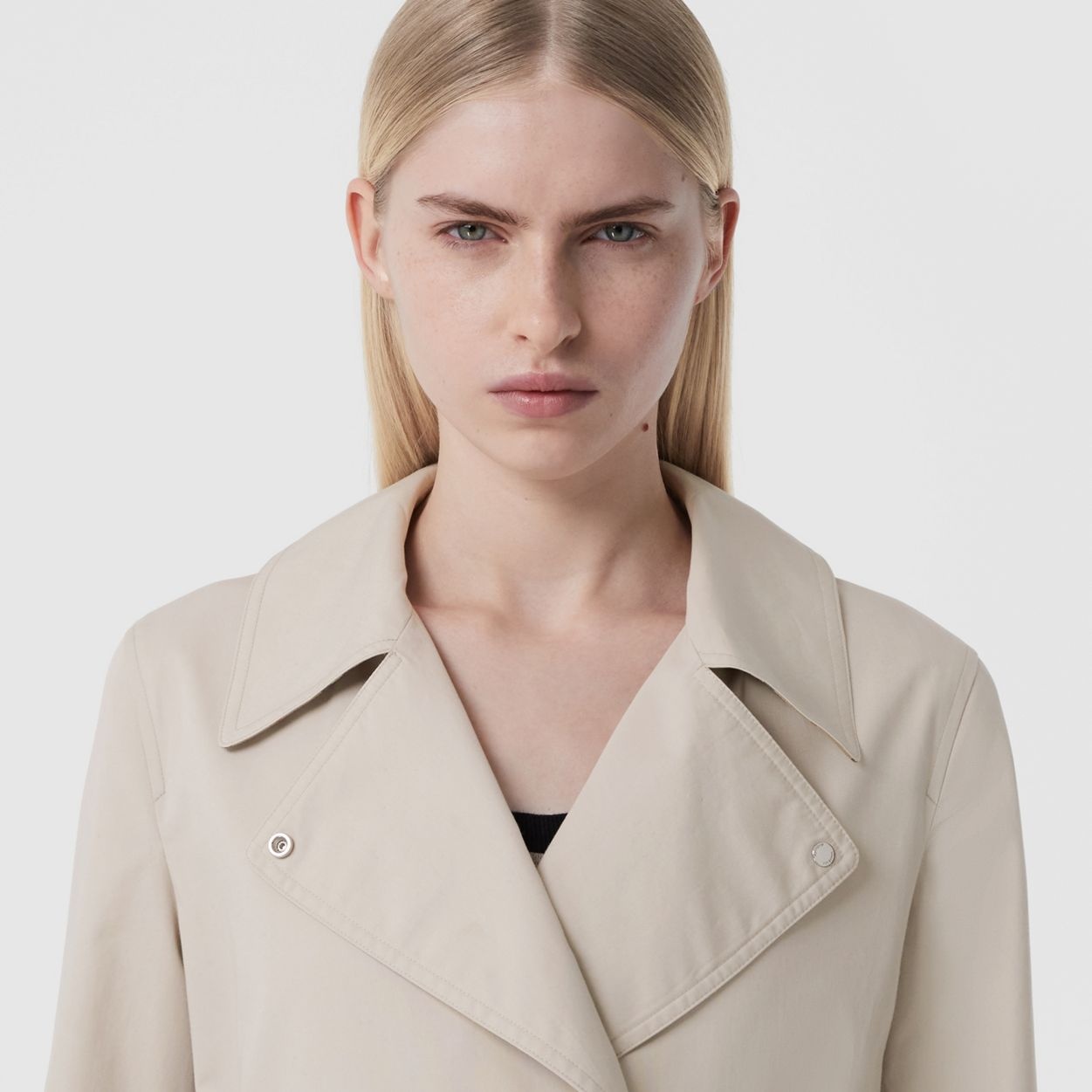 Cotton Belted Trench Coat - 2