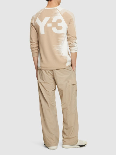 Y-3 Engineered knit sweater outlook