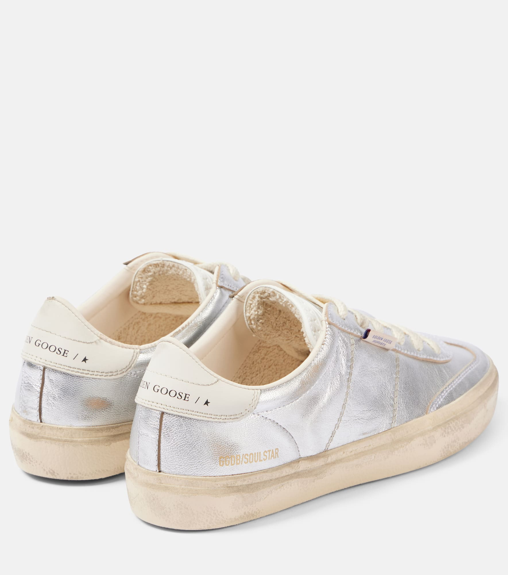 Soul-Star metallic leather sneakers - 2