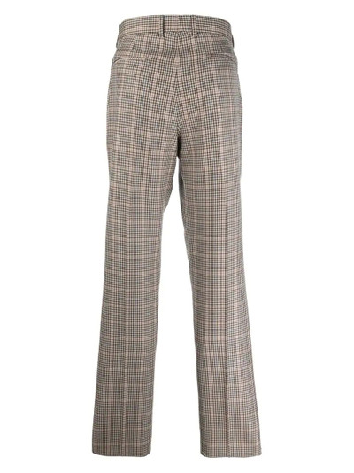 Paul Smith check-print straight-leg trousers outlook