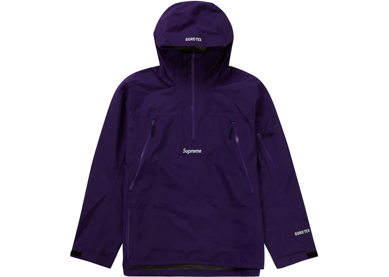 Supreme Supreme 2-in-1 GORE-TEX Shell WINDSTOPPER Vest Purple outlook