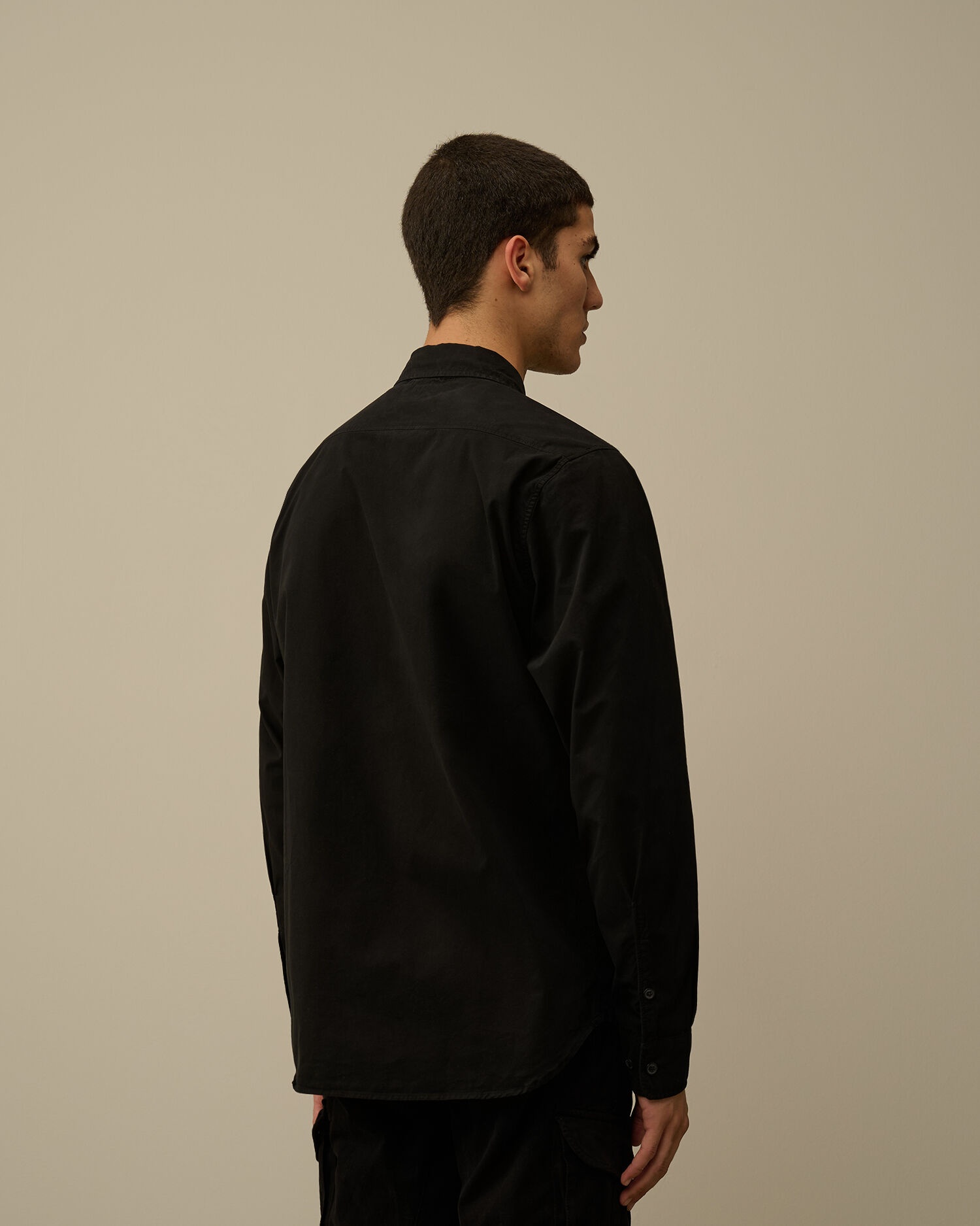 Organic Gabardine Buttoned Lens Shirt - 3