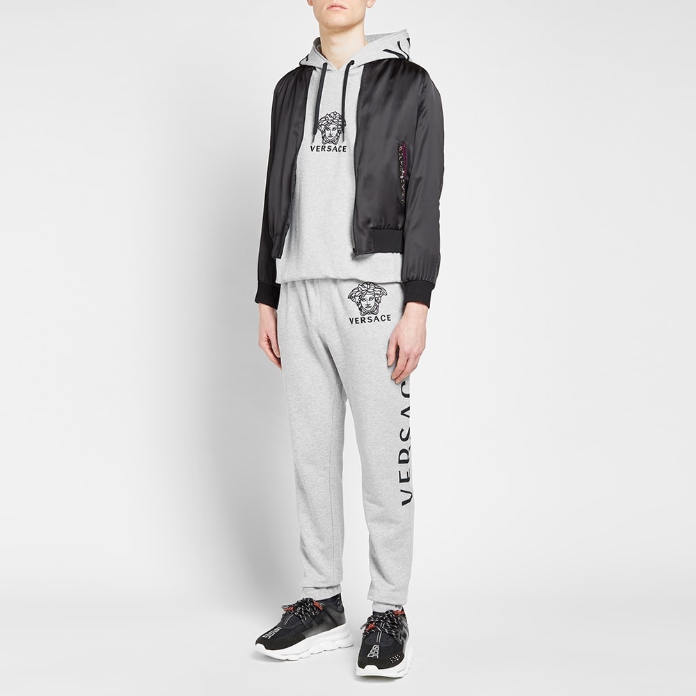 Versace Logo Embroidered Sweat Pant - 6