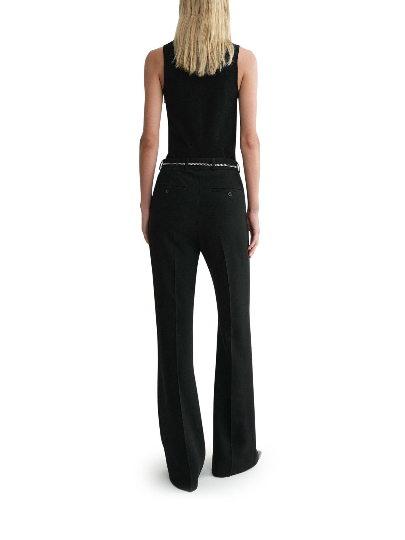パンツ TOTEME VISCOSE AND VIRGIN WOOL FLARE TROUSERS Totême VISCOSE AND VIRGIN WOOL FLARE TROUSERS | suitnegozi
