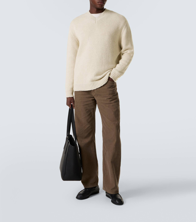 The Row Creed cashmere sweater outlook