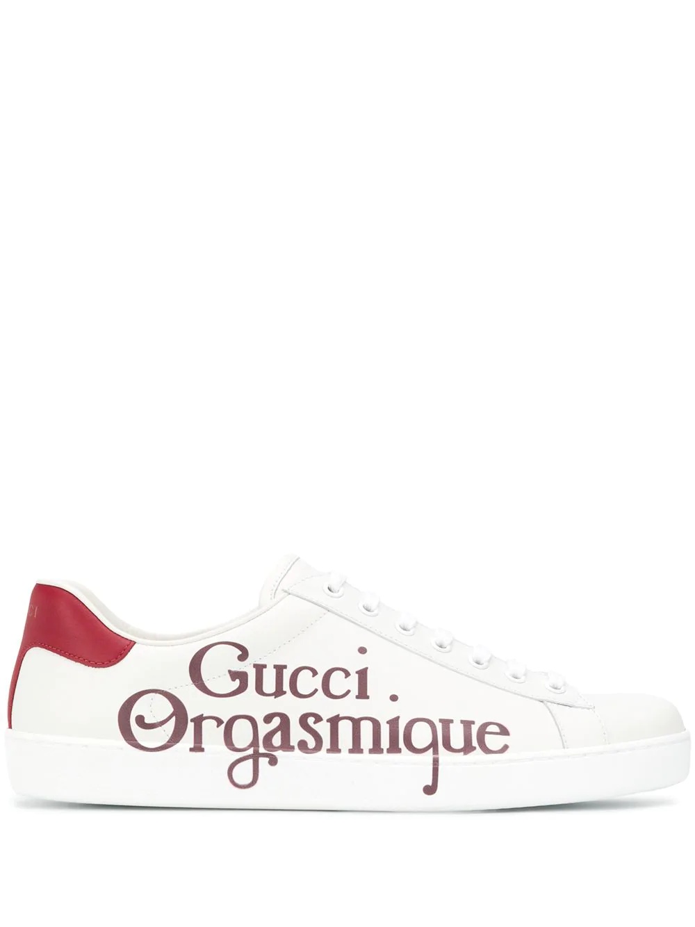 Ace Orgasmique print sneakers - 1