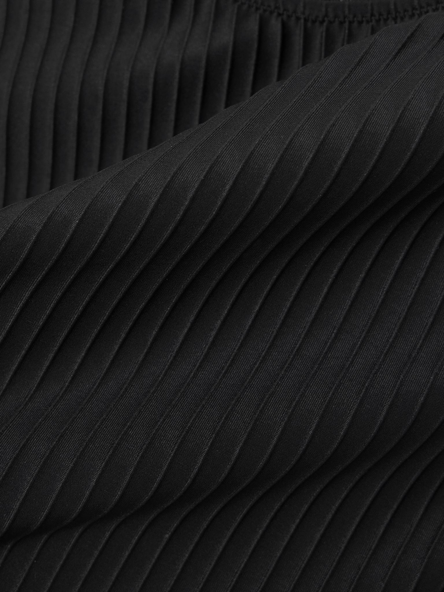 Cutout ribbed swimsuit Black - 5