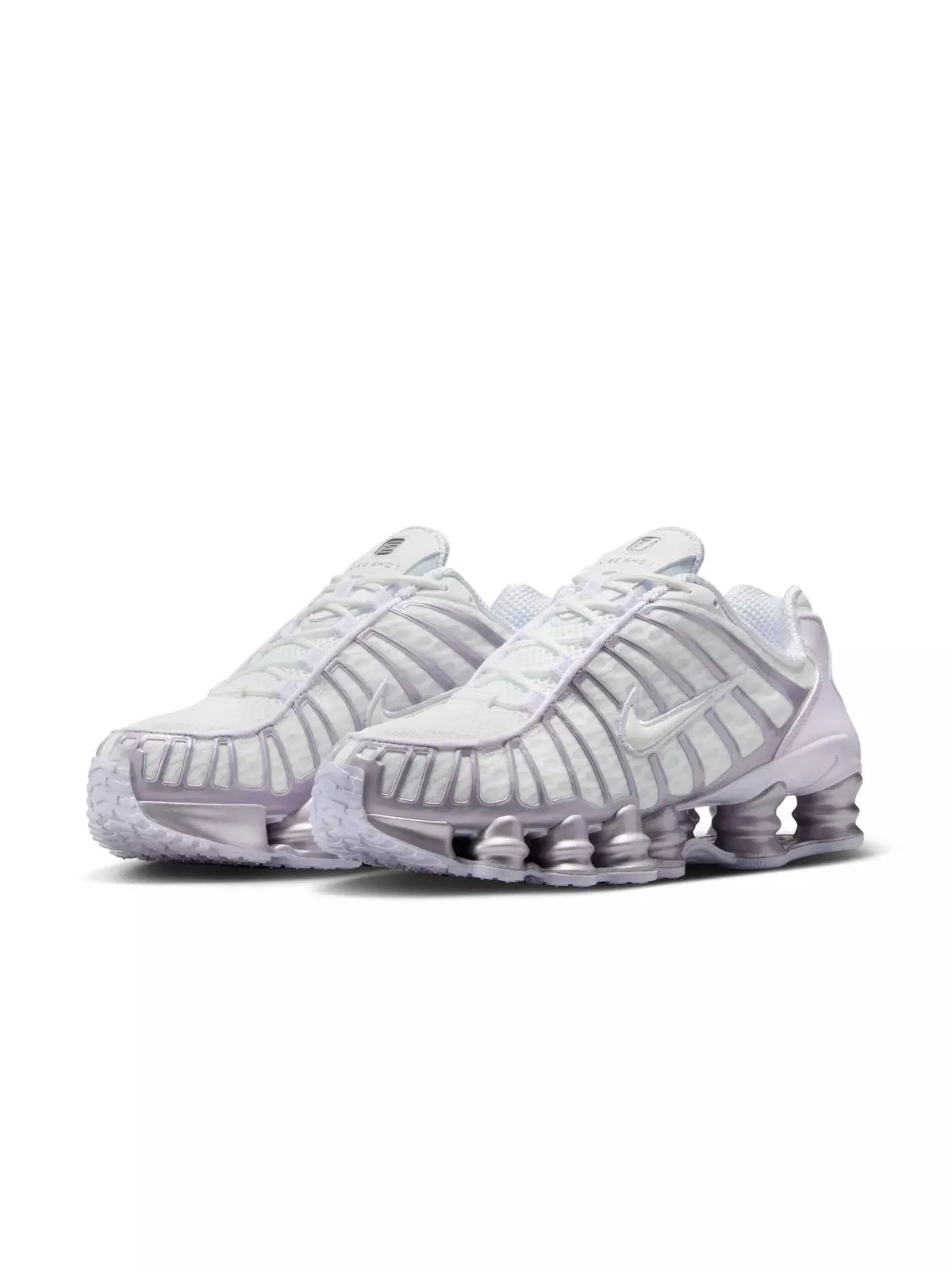 Shox TL "Summit White/Sail/Barely Grape" Women's Shoe - 5