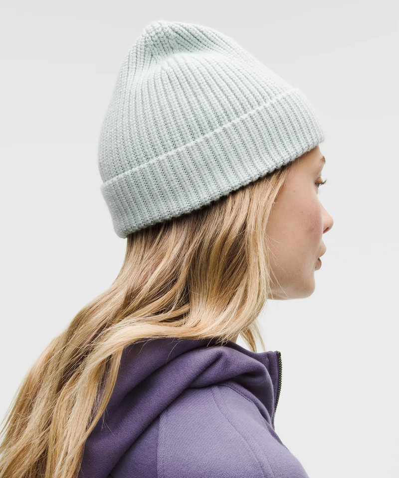 Close-Fit Wool-Blend Ribbed Knit Beanie 3