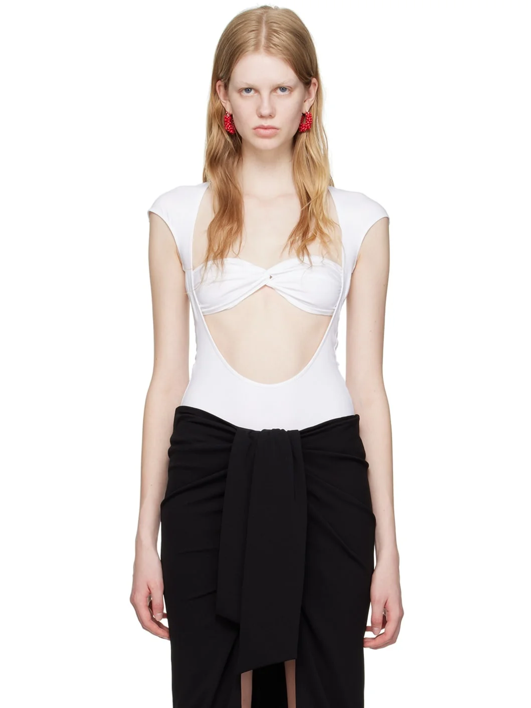 White Baes Bodysuit - 1