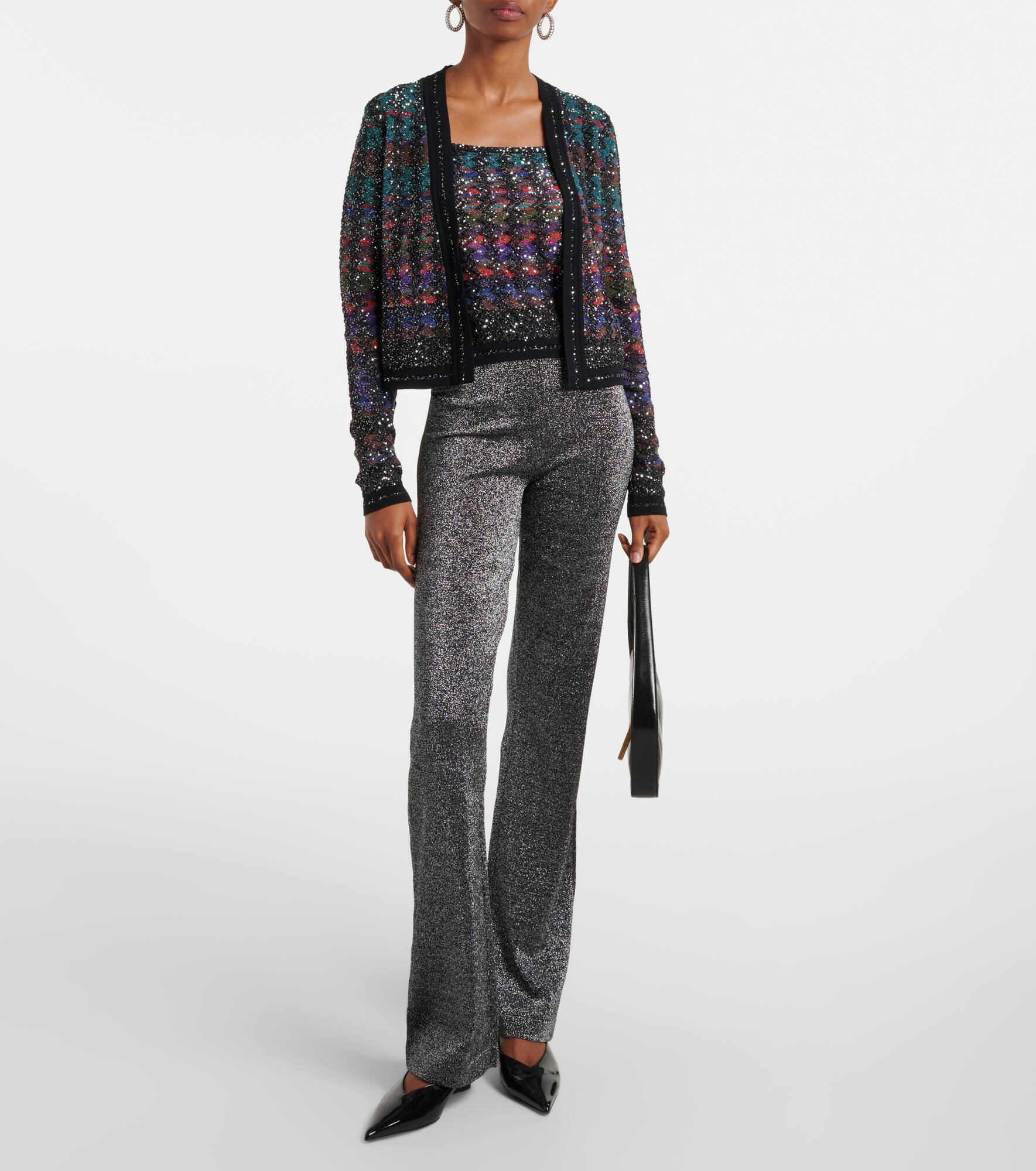 Lamé cardigan - 2