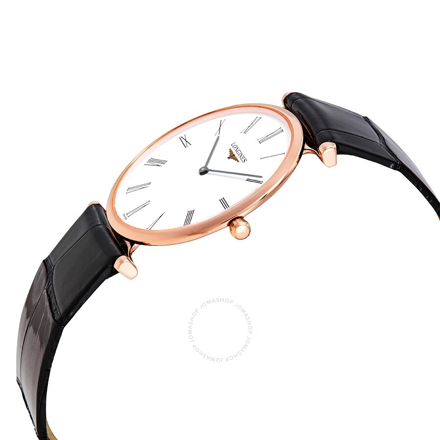 Longines La Grande Classique White Dial Ladies Leather Watch L4.709.1.21.2 - 2