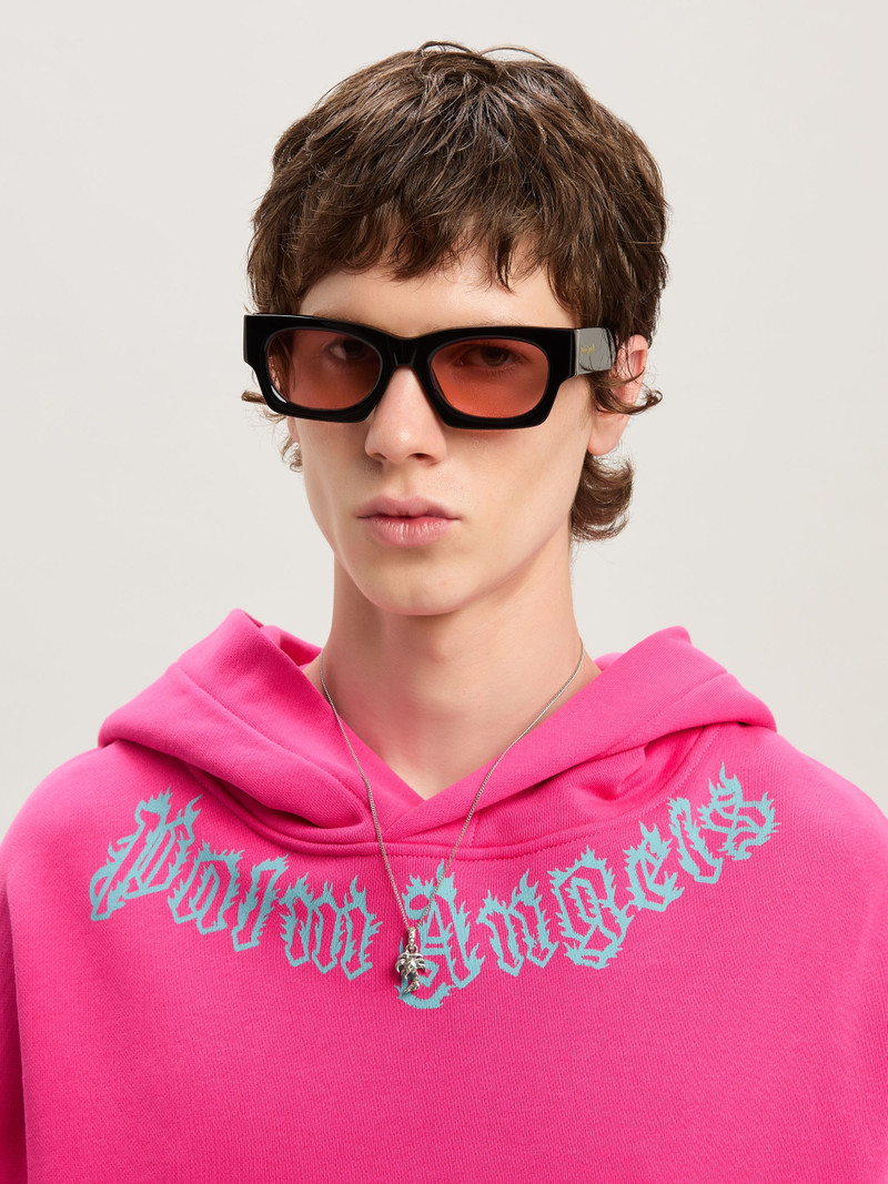 Monogram with wings necklace 6