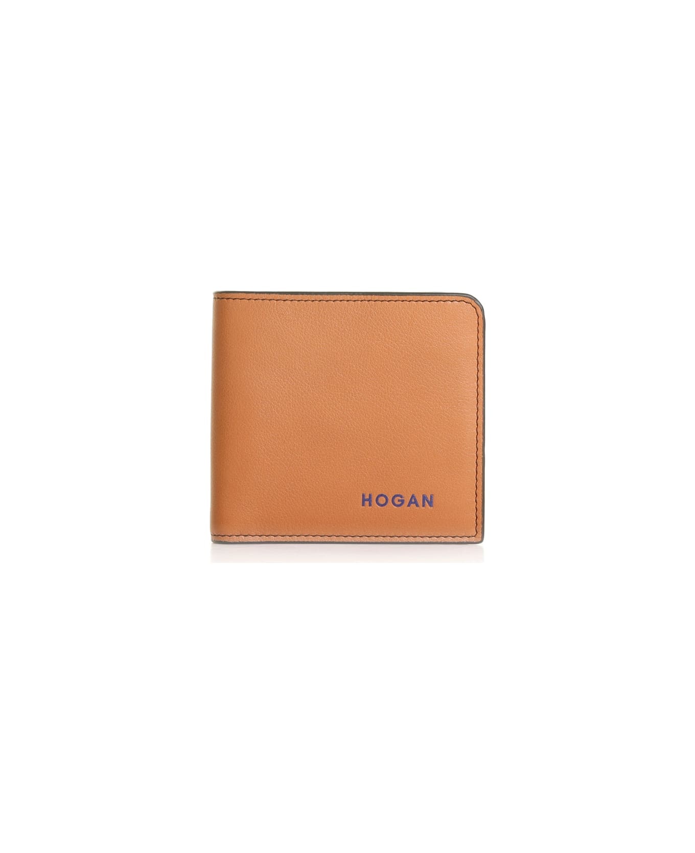 Leather Wallet With Logo - 1