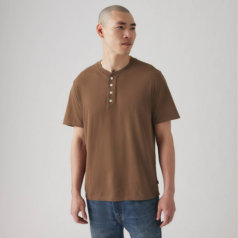 Levi's SHORT SLEEVE FOUR BUTTON HENLEY outlook