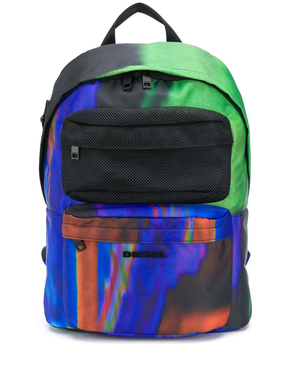 abstract print backpack - 1