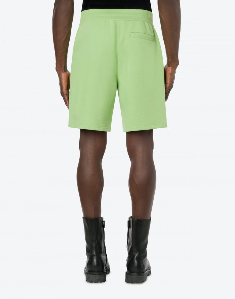 DOUBLE SMILEY® LOGO ORGANIC FLEECE BERMUDA SHORTS 3