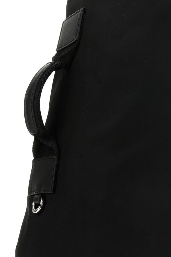 Black fabric G-Zip backpack - 5