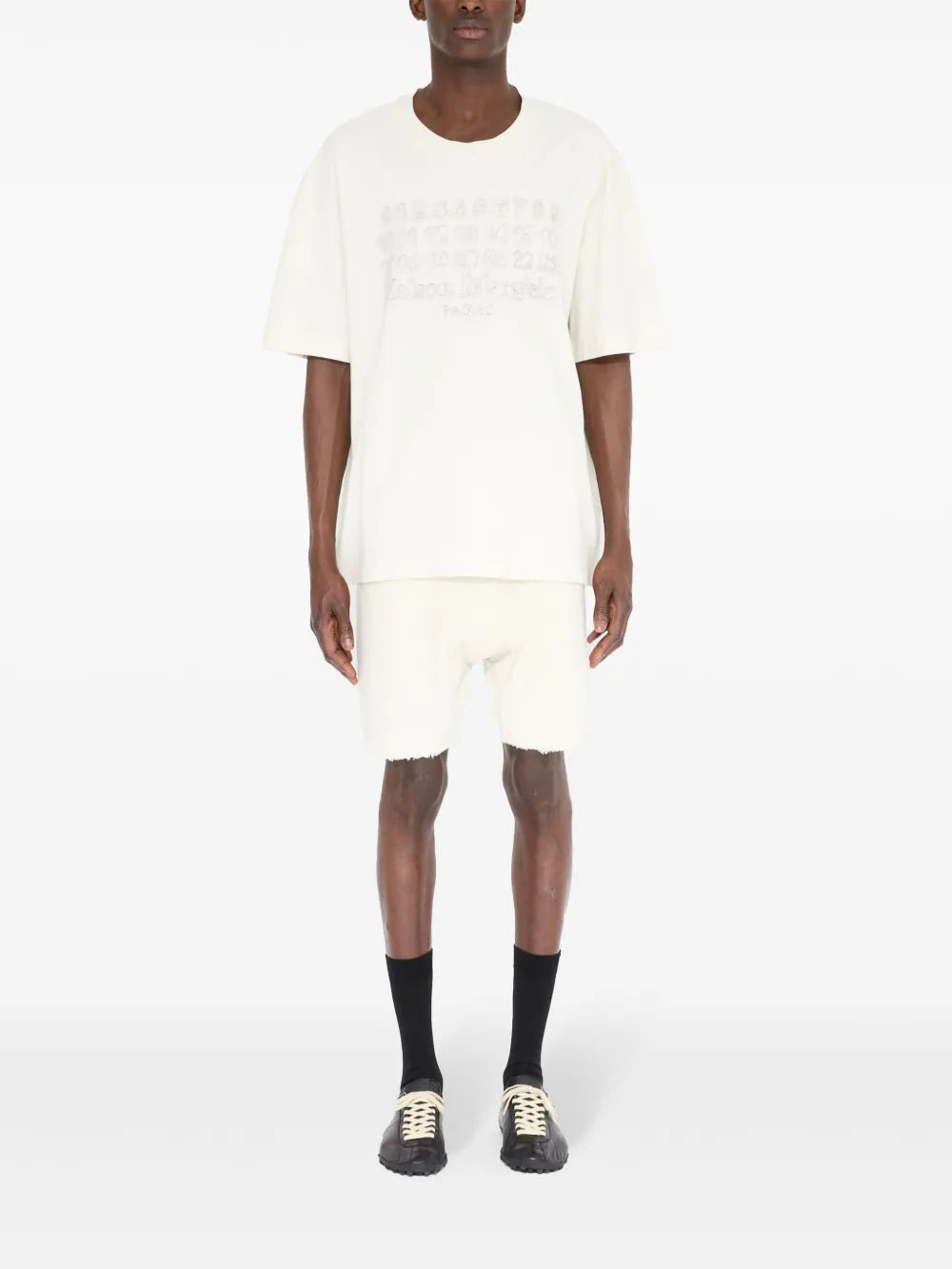 Maison Margiela Men T-Shirt With Numbers Motif - 2
