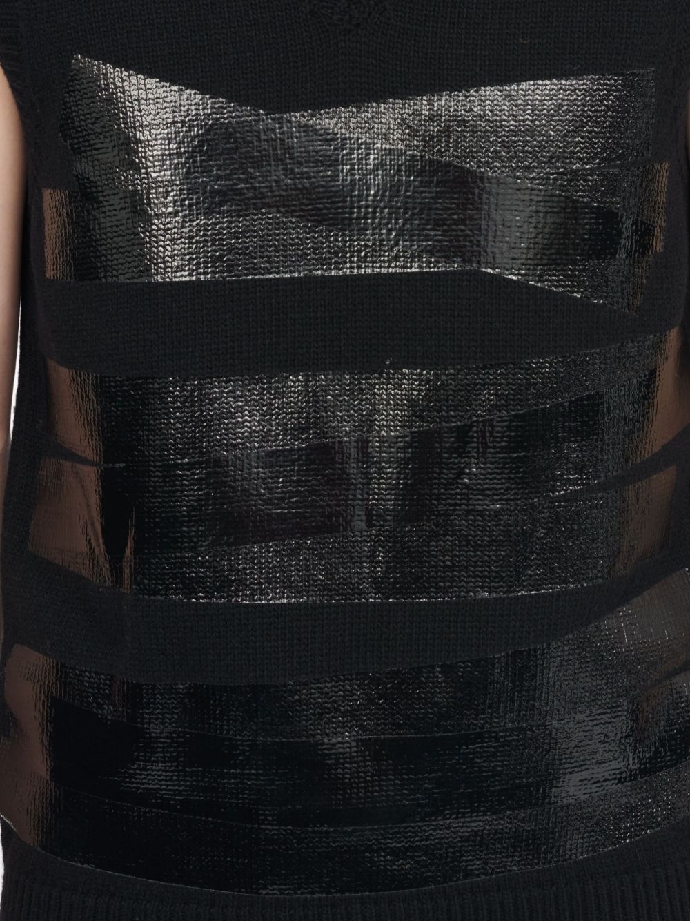 V-neck wool vest - 5