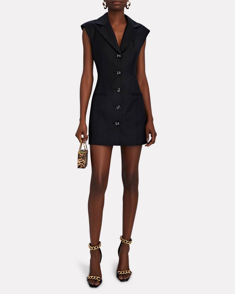 Balmain Uma Chain-Embellished Leather Sandals outlook