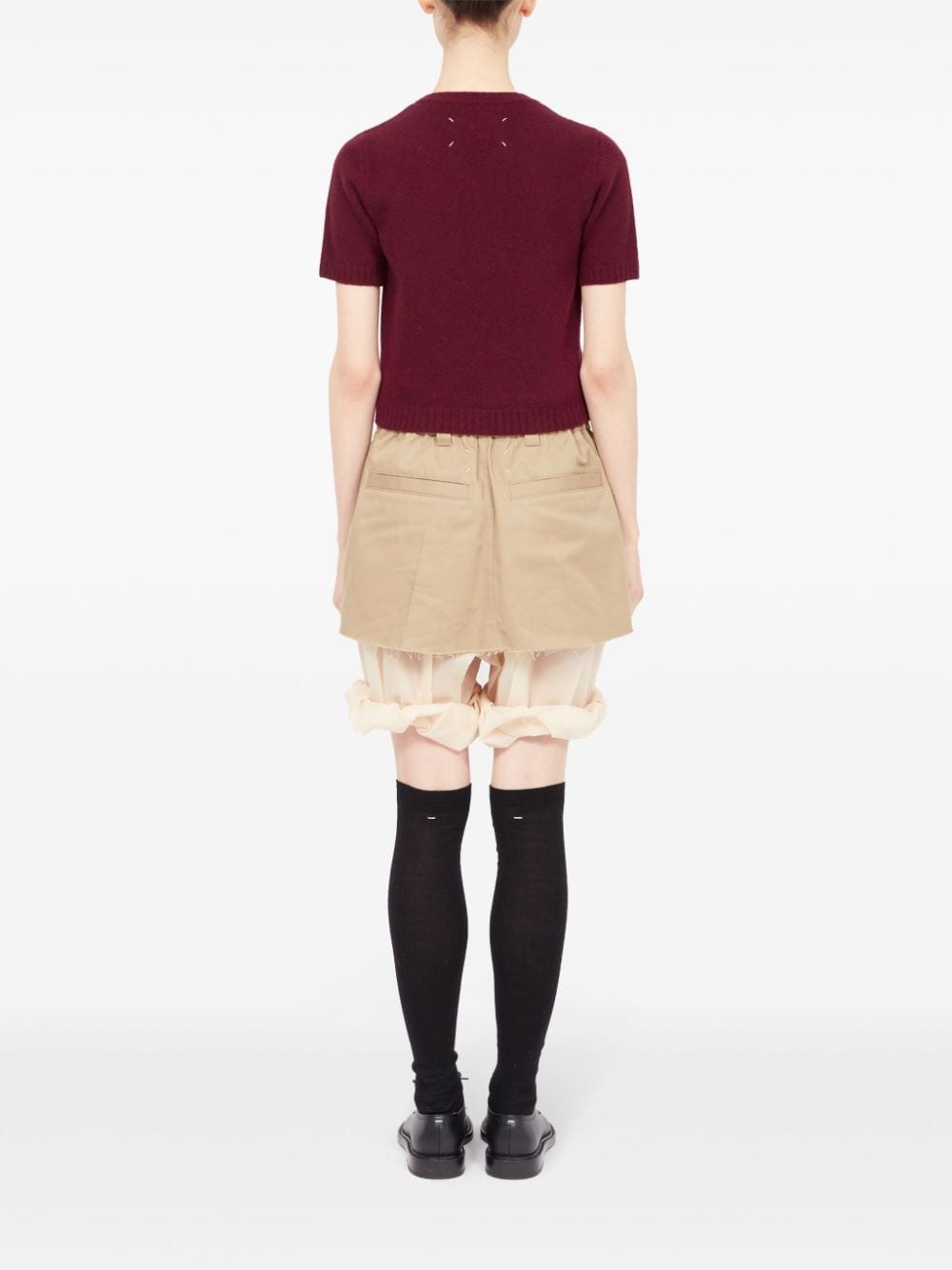 cropped wool top - 4