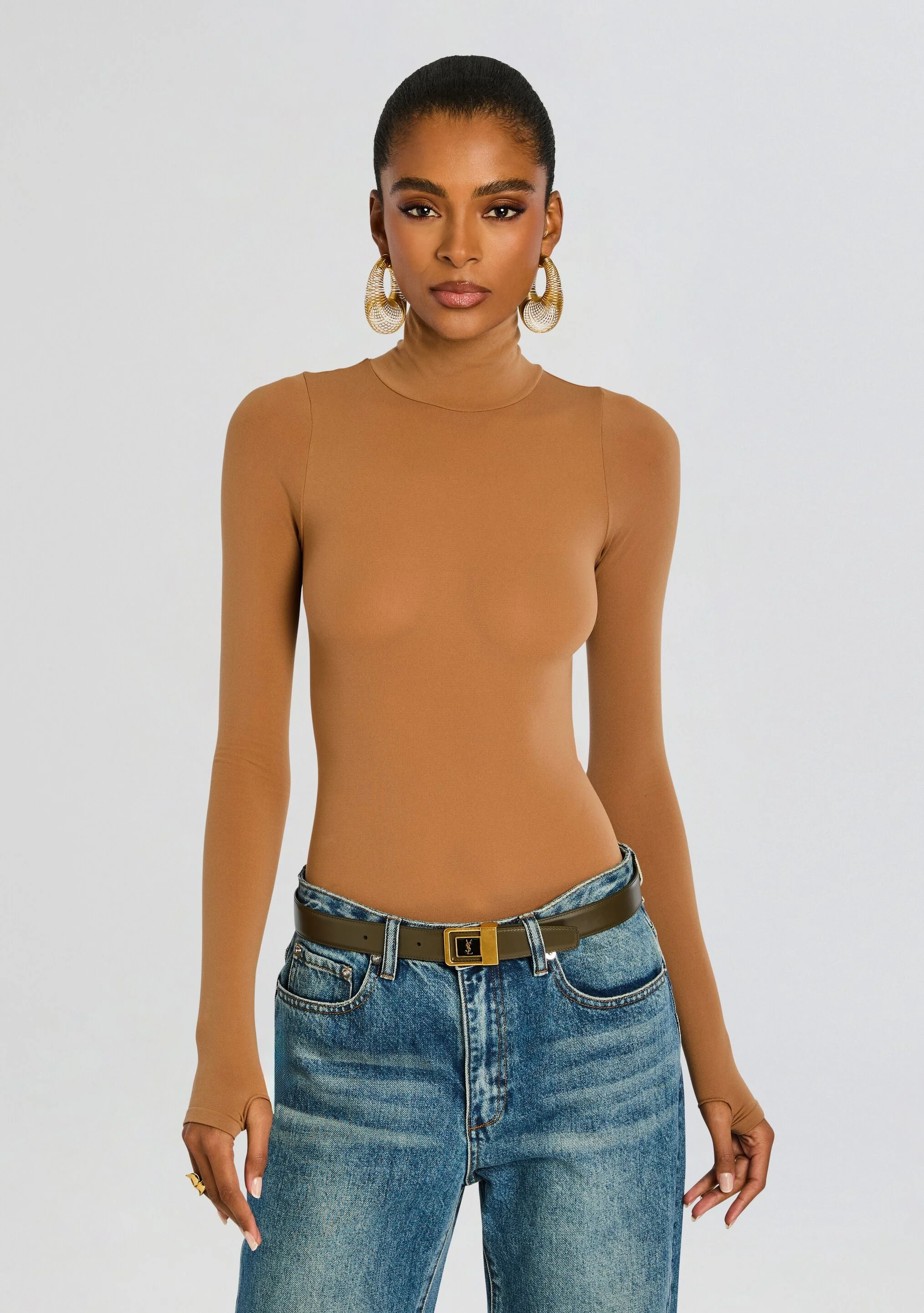 BALLET TURTLENECK BODYSUIT - 1