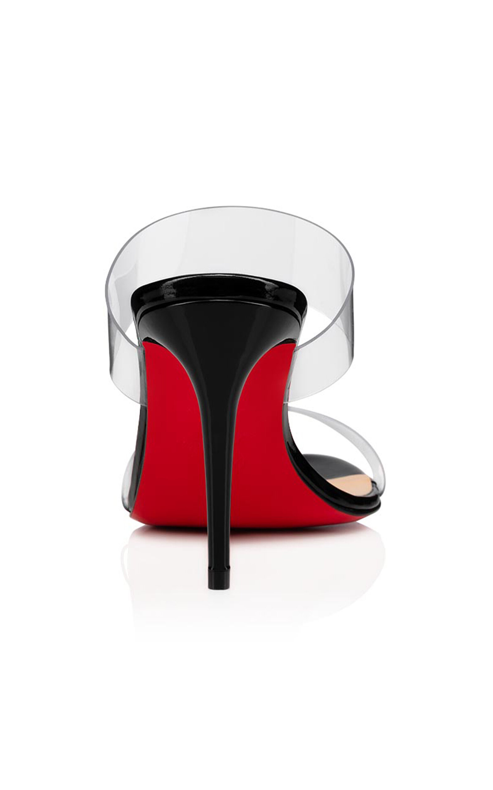 Just Nothing 85mm Patent PVC Sandals black - 3