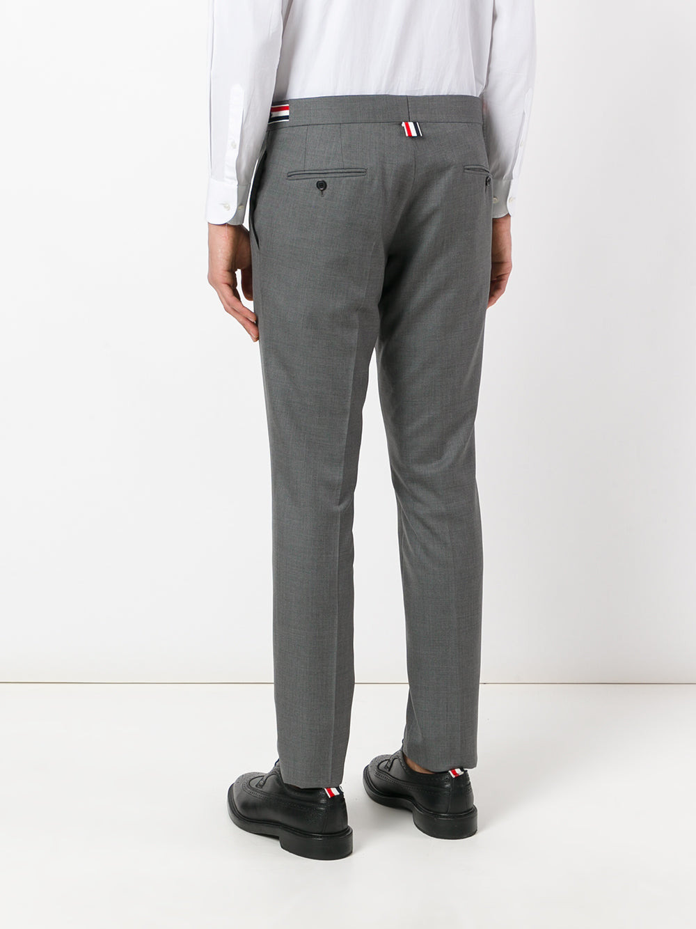 Low Rise Skinny Side Tab Trousers - 2