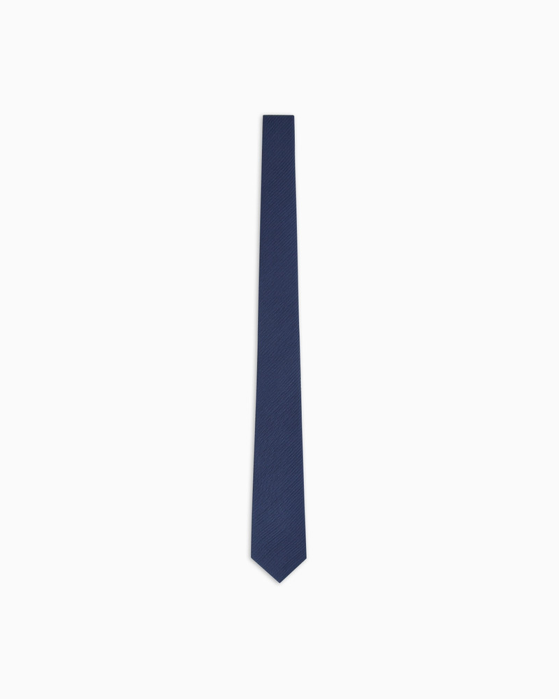 VISCOSE AND SILK TIE 1