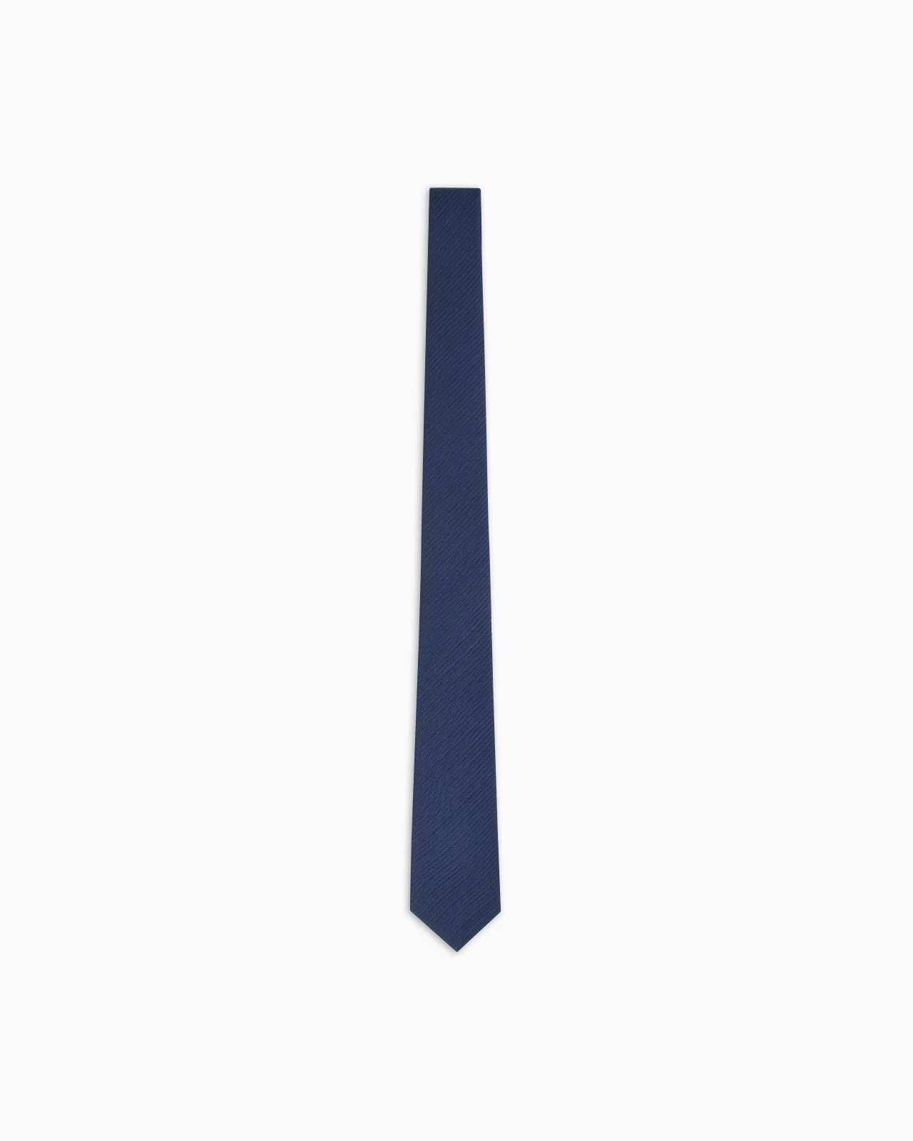 VISCOSE AND SILK TIE - 1