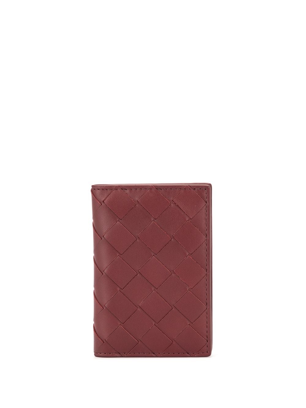 Intrecciato foldable cardholder - 1