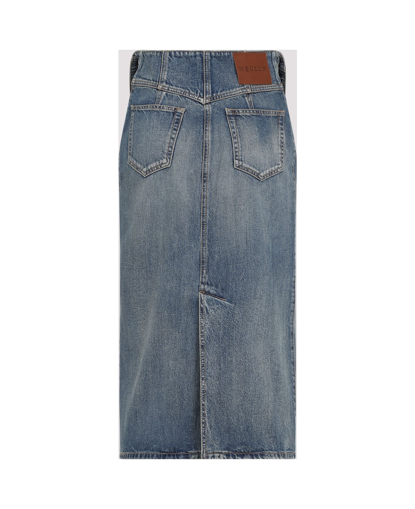 Cotton Midi Skirt - 4