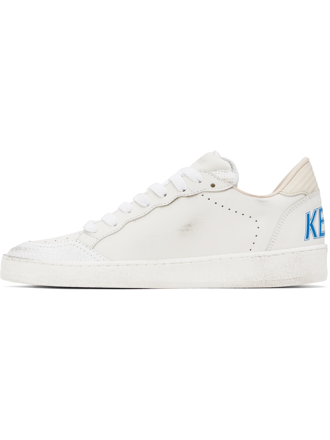 White Ball Star Sneakers - 3