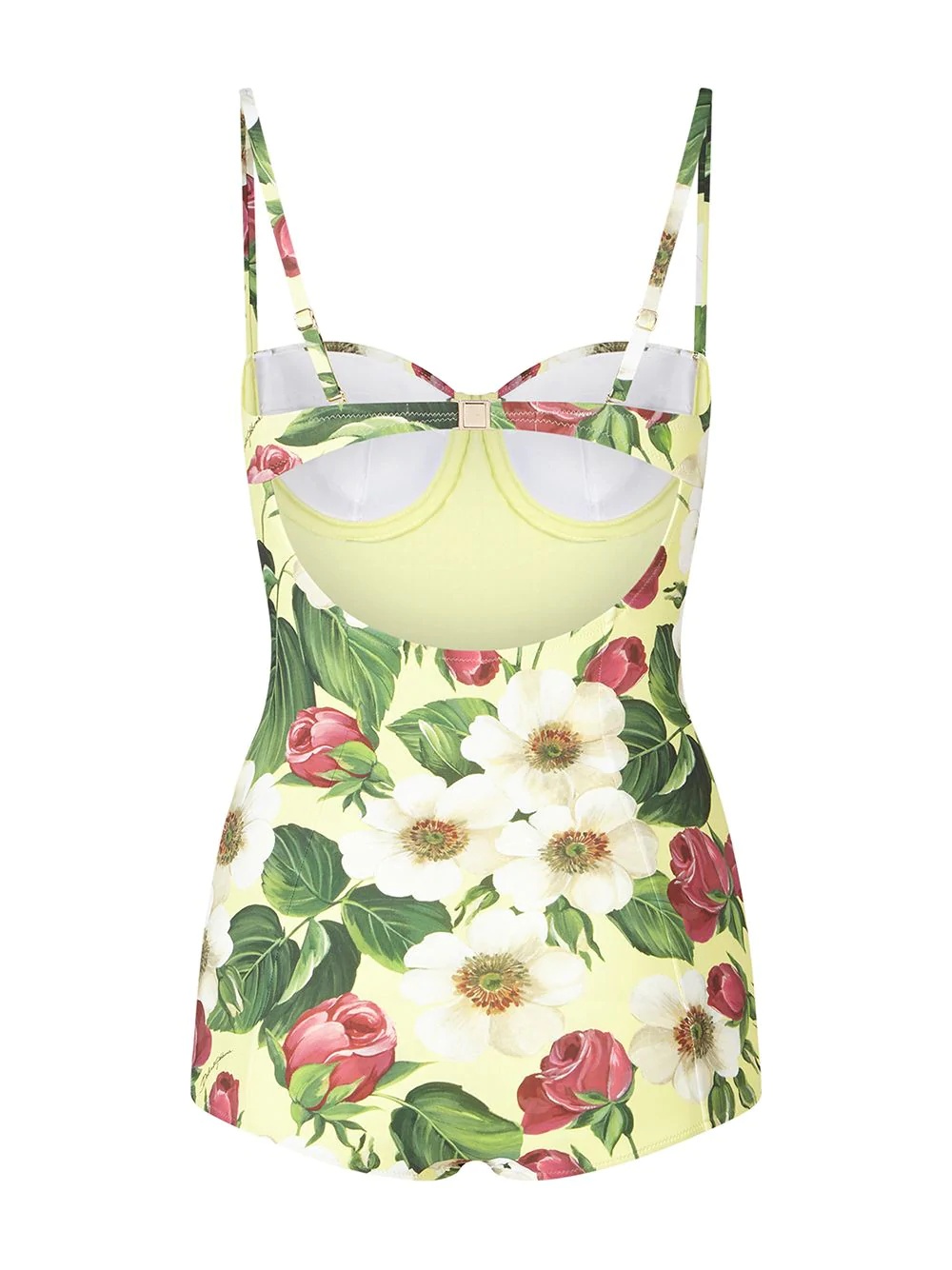 floral-print swimsuit - 2