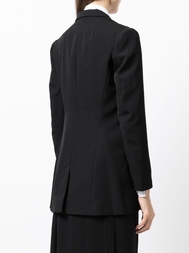 layered blazer jacket - 4