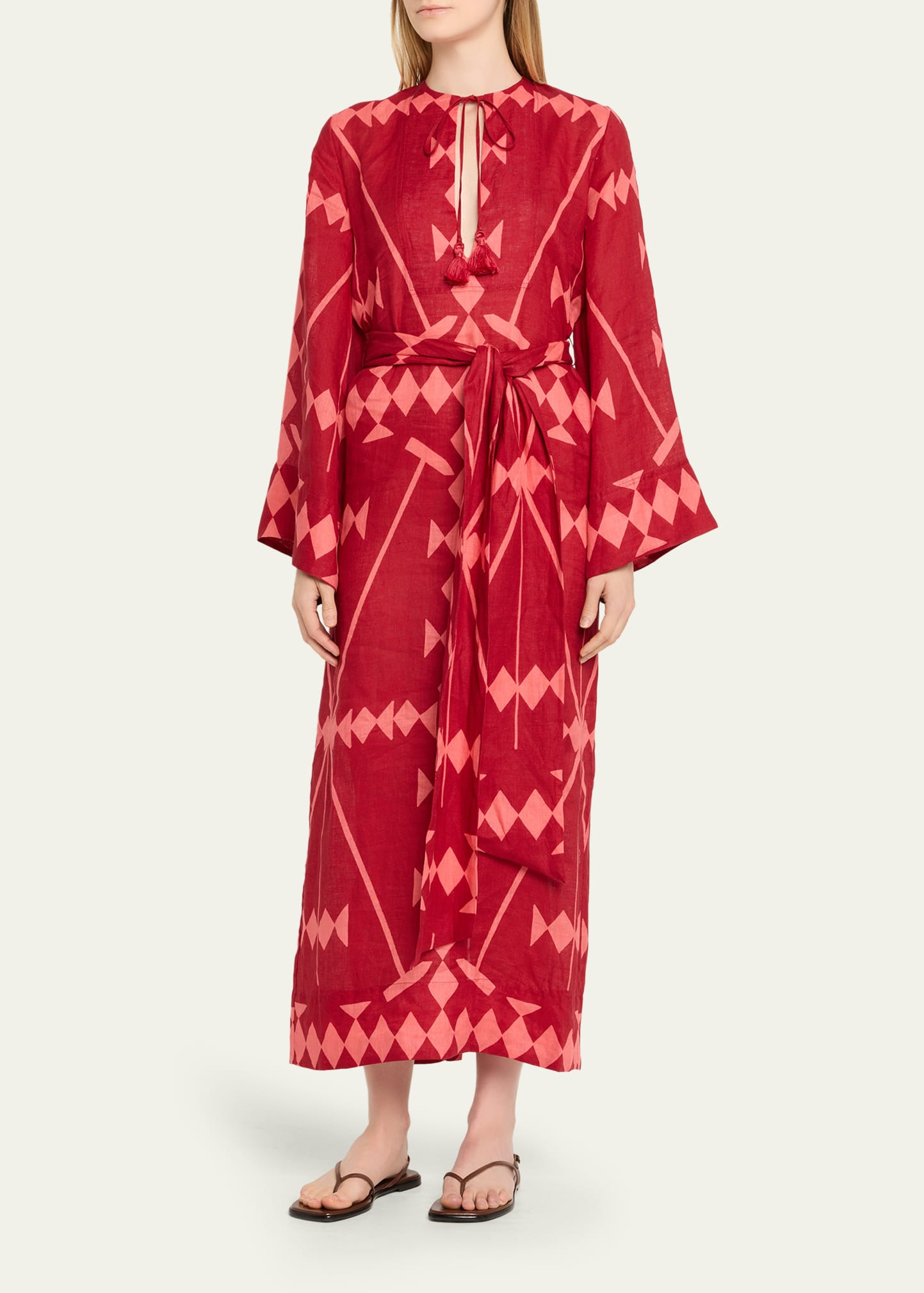 Savannah Linen Tunic Dress - 4
