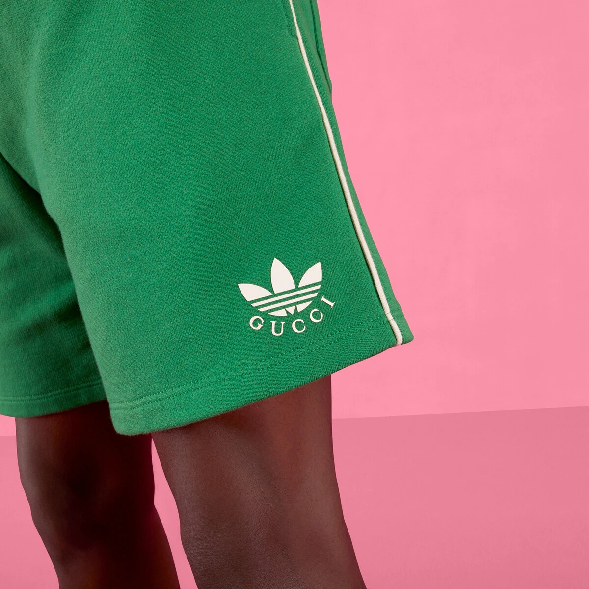 adidas x Gucci cotton shorts - 4