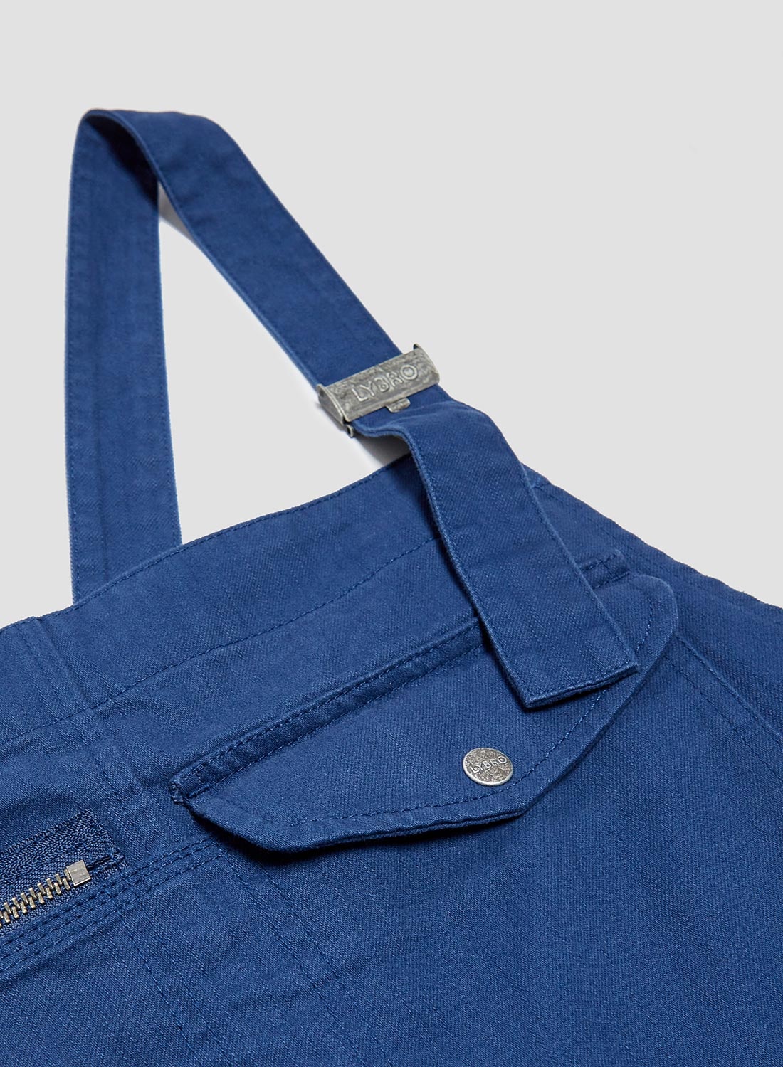 Original Lybro Dungaree Cotton Twill in Indigo - 6