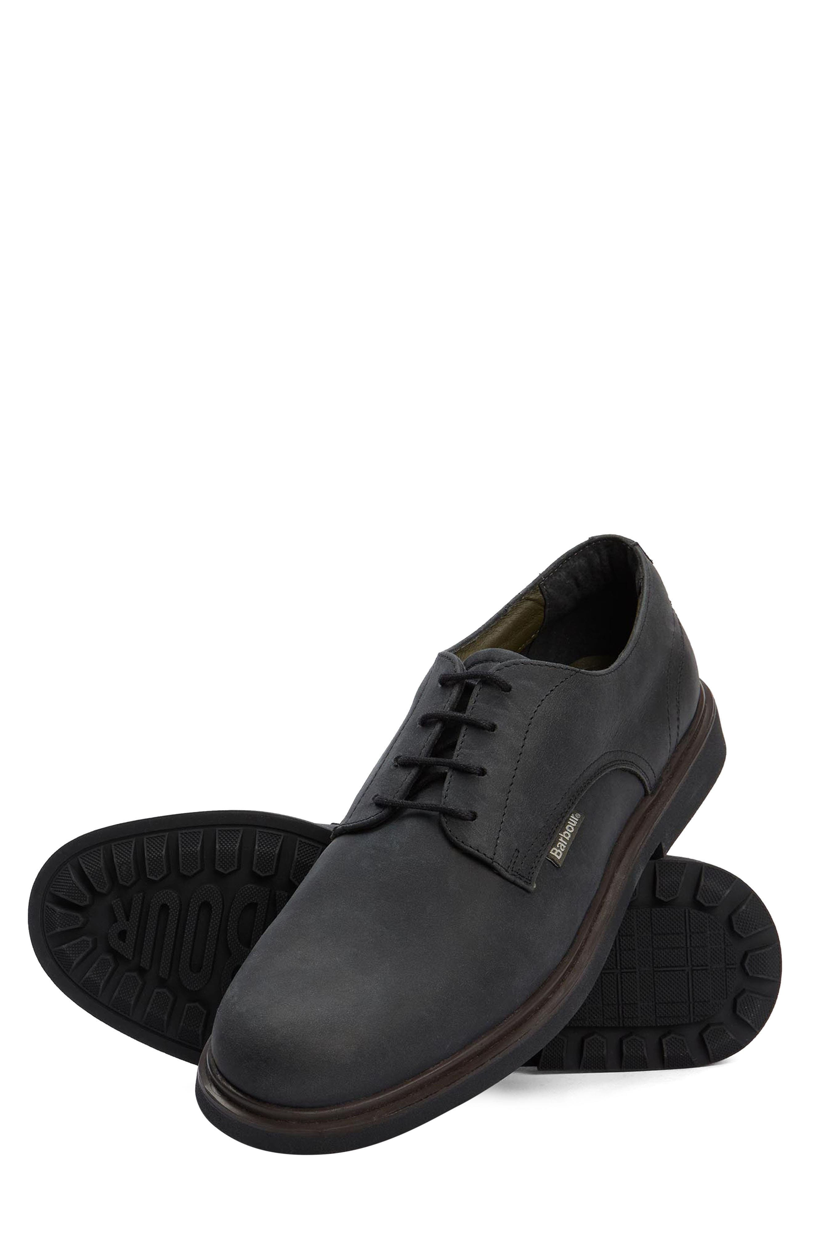 Barbour Carthy Plain Toe Derby in Black at Nordstrom - 8