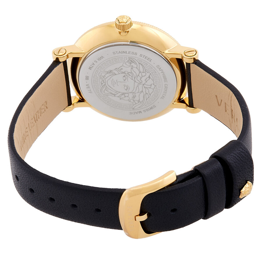 Versace Greca Flourish Quartz Black Dial Ladies Watch VE7F00323 - 3