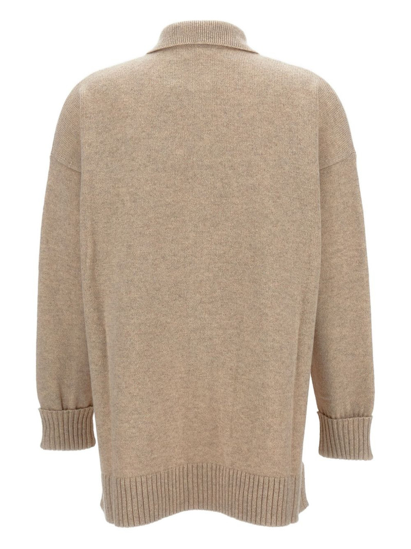 Max Mara buttoned cashmere shirt outlook