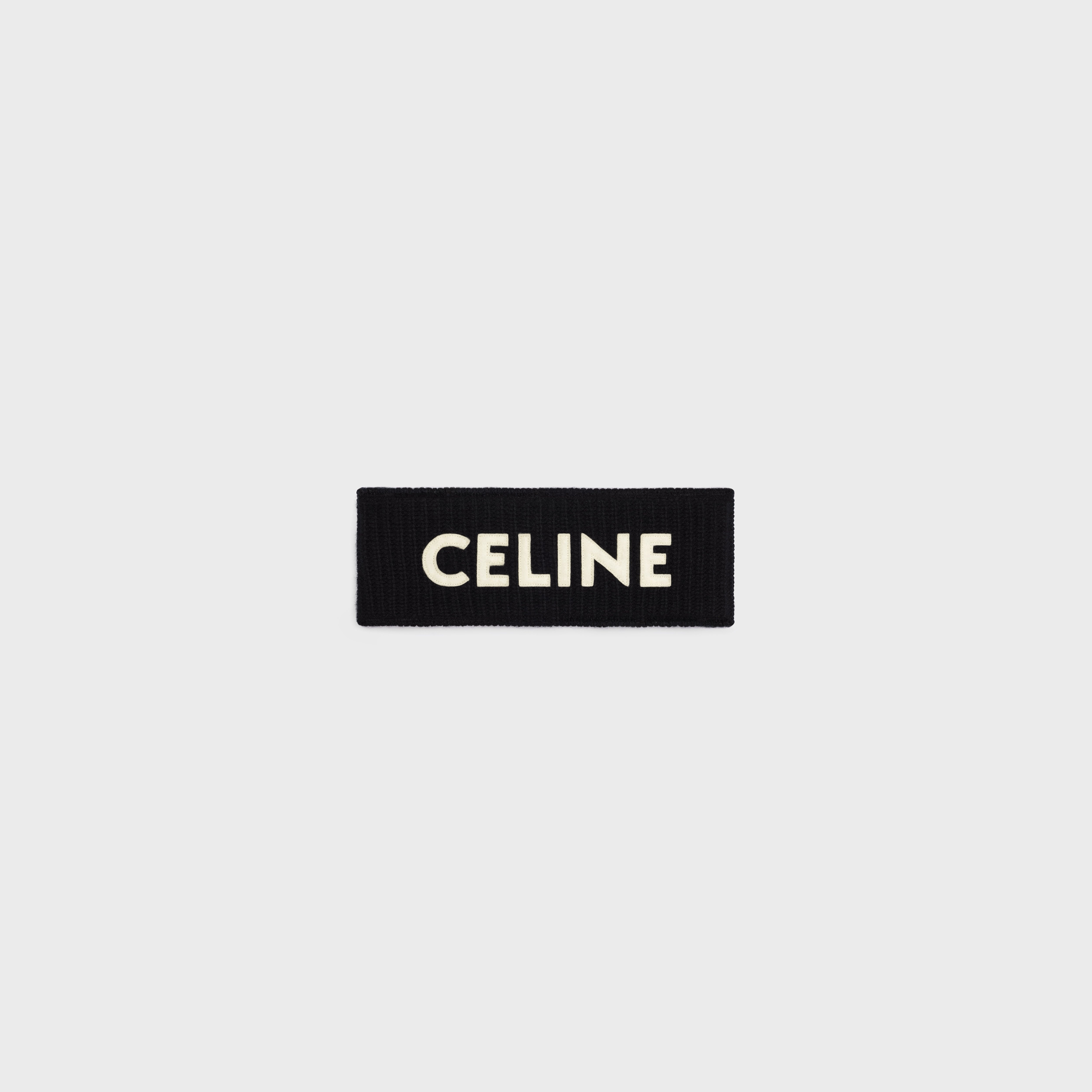 CELINE HEADBAND IN WOOL - 1