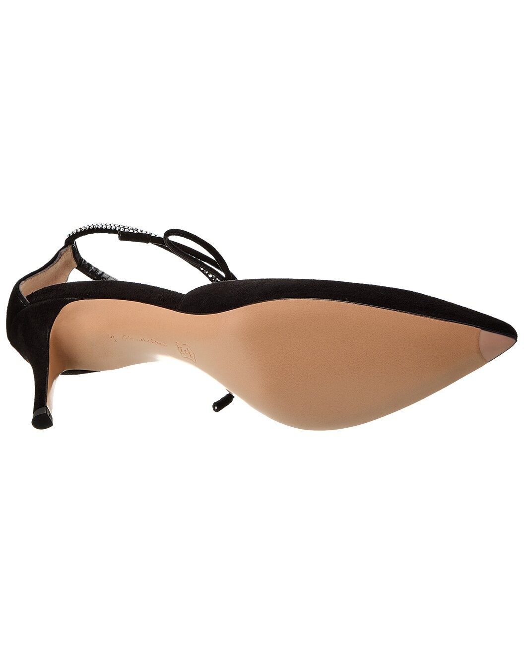 Gianvito Rossi Montecarlo D'Orsay 70 Suede Pump - 4