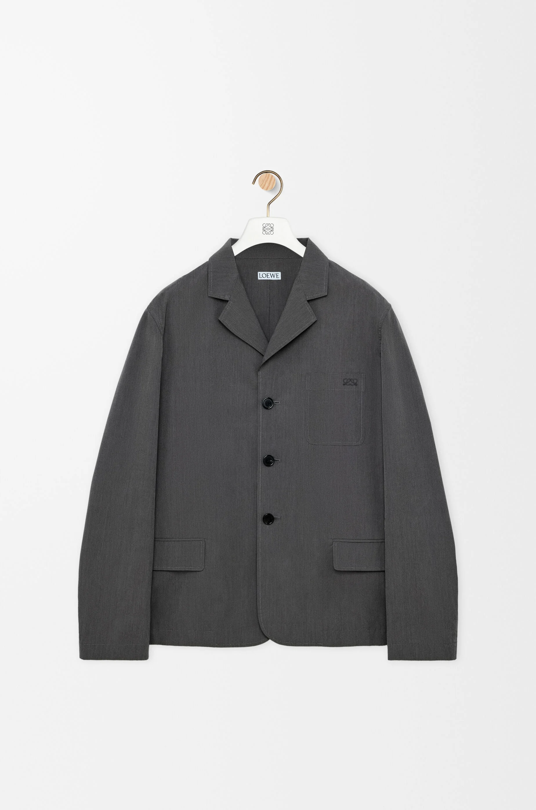 Jacket in cotton and silk - 1