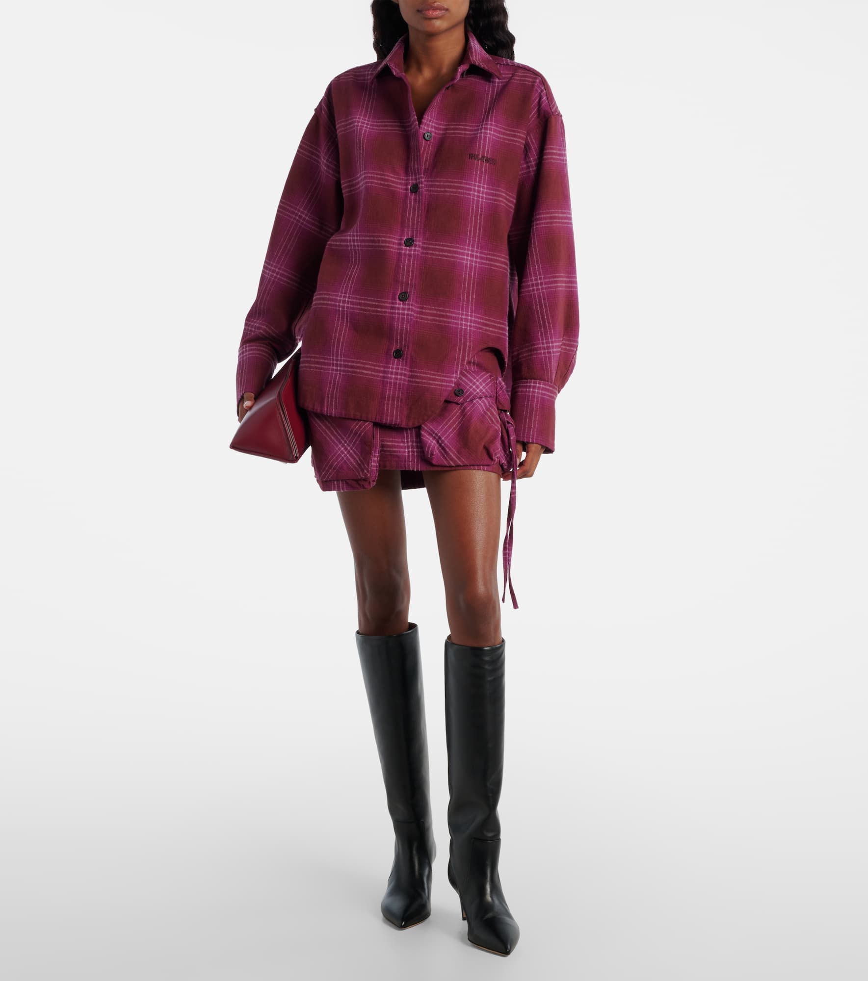 Leather knee-high boots - 3