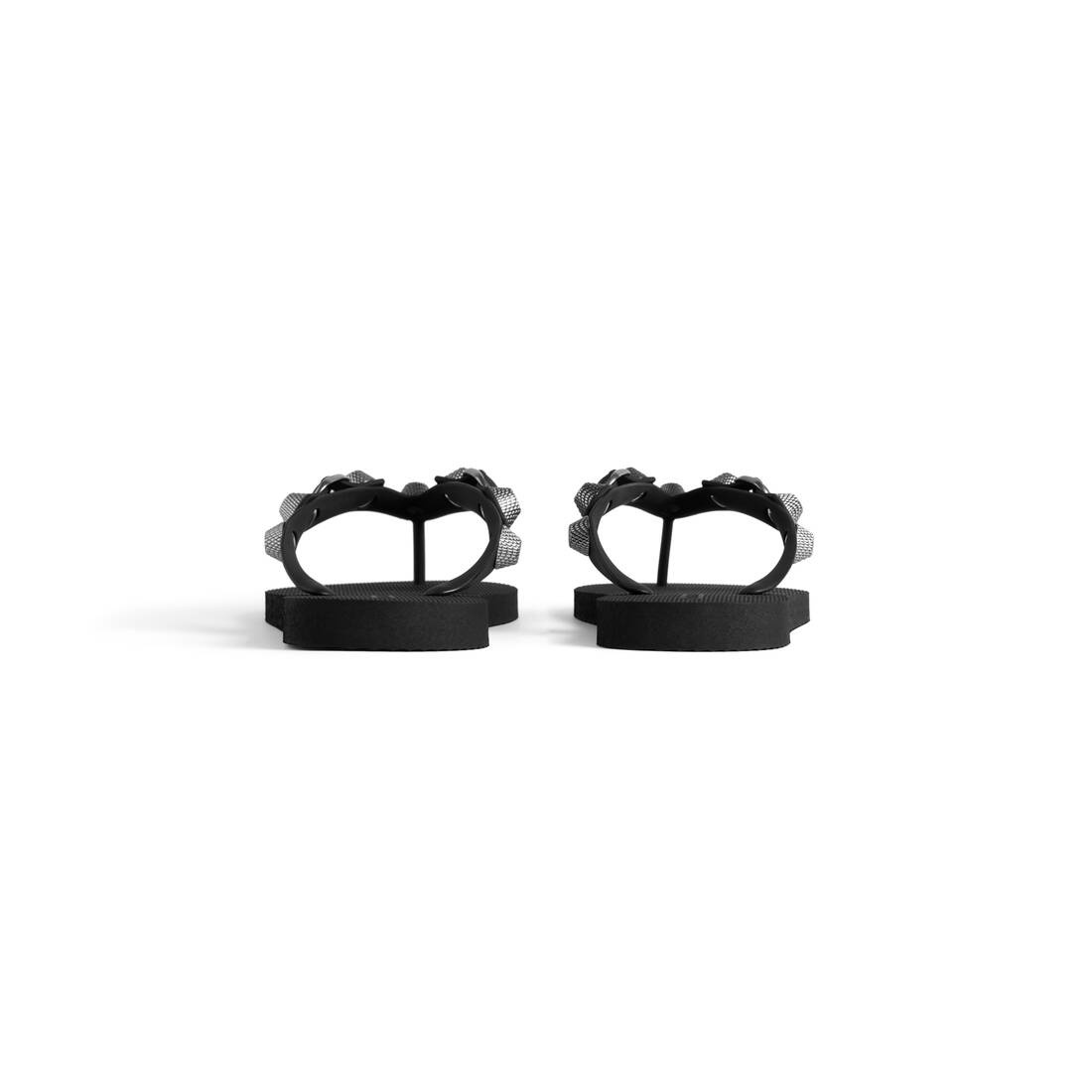 Women's Cagole Thong Sandal in Black - 5